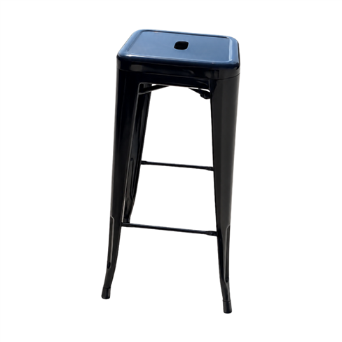 Black Tolix high bar stool