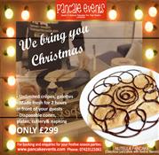 CREPE PANCAKE CATERING LONDON | CHRISTMAS COMES TO YOU| PANCAKEEVENTS.COM