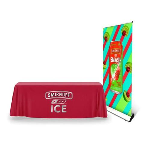 1000mm Roller Banner & Printed Tablecloth Bundle